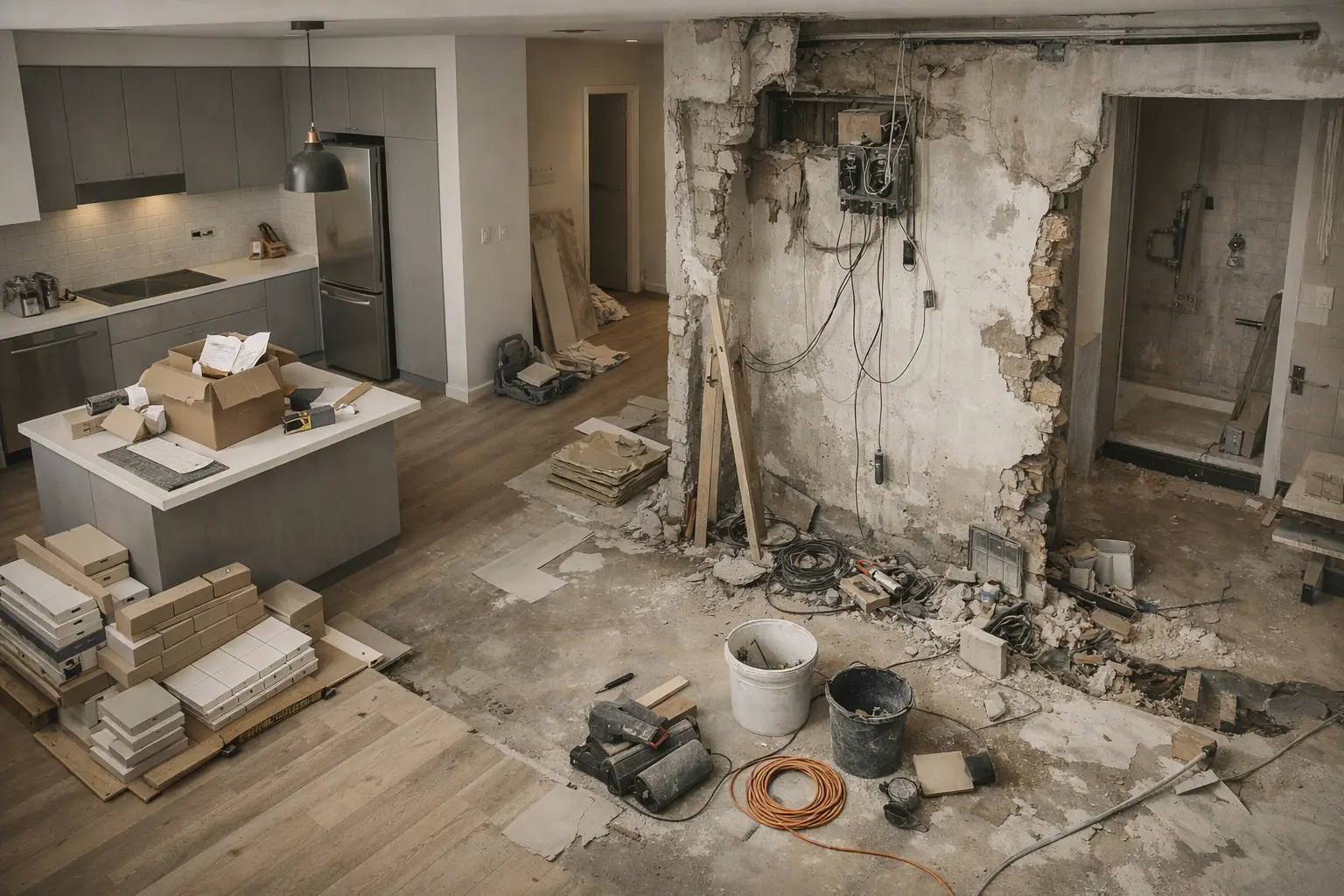 Renovation budget failure