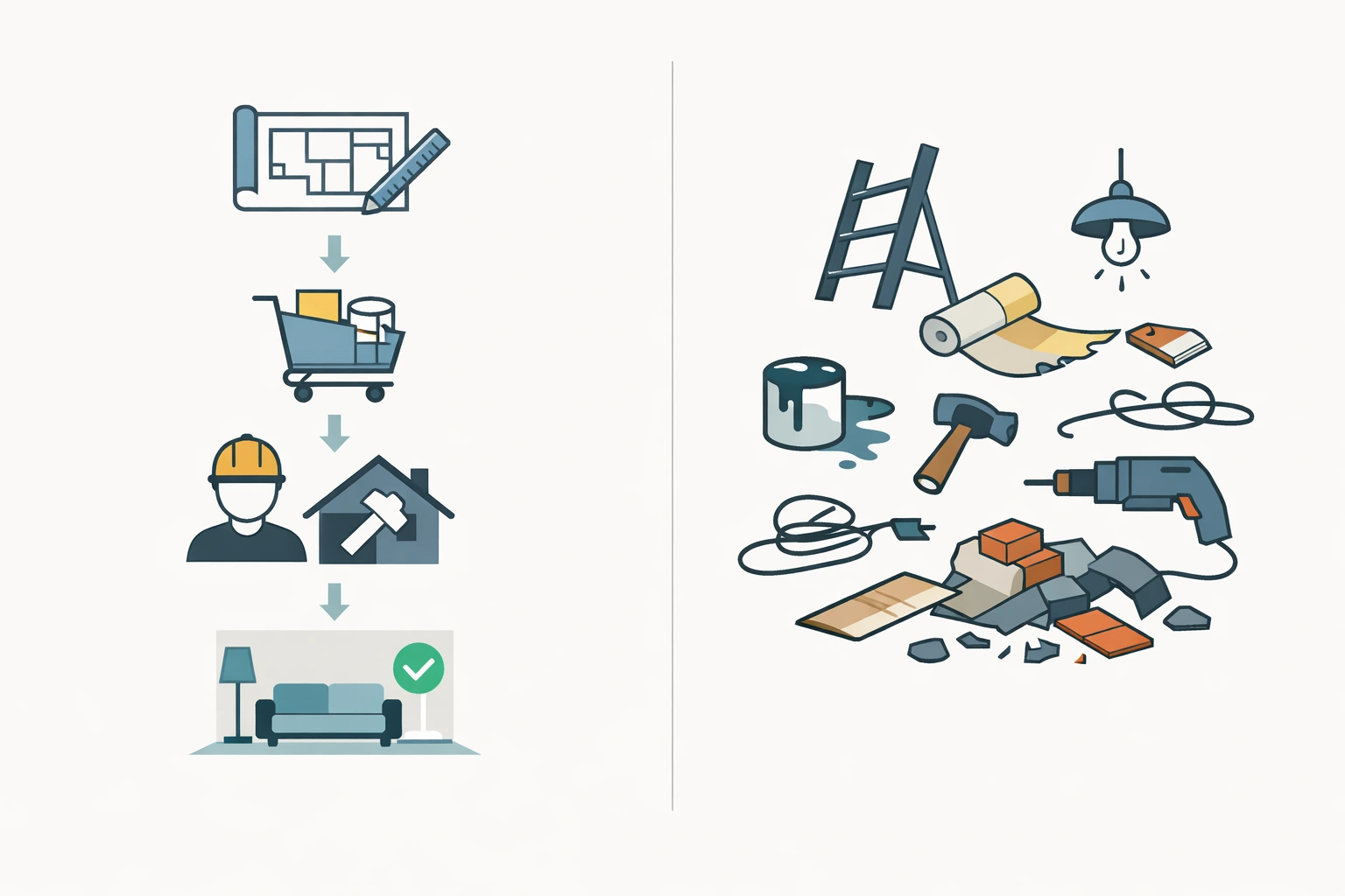 Етапи ремонту